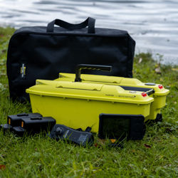 Ridge Monkey Hunter 750 Echo Edition Bait Boat Hi-Vis